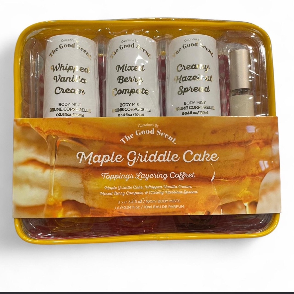The Good Scent Maple Griddle Cake Set